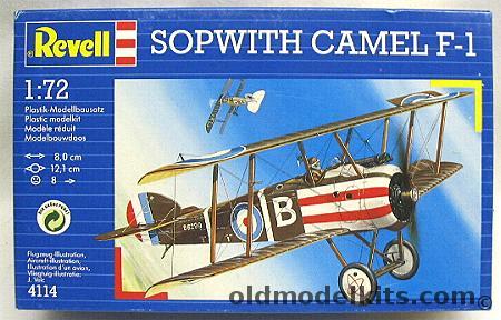 Revell 1/72 Sopwith Camel F-1, 4114 plastic model kit